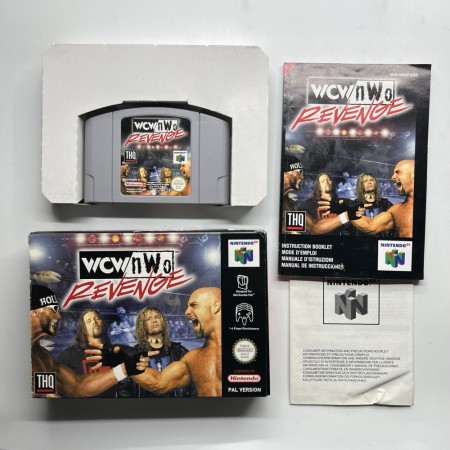 WCW vs. nWo Revenge i original eske til Nintendo 64
