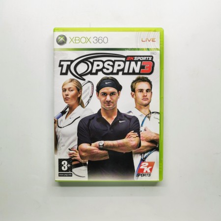 Top Spin 3 til Xbox 360